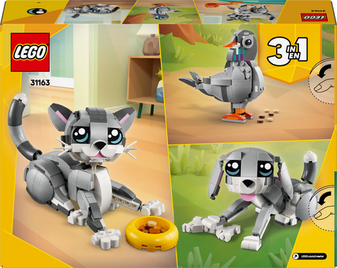 LEGO Creator 3 in 1 Playful Cat Building Toy 31163