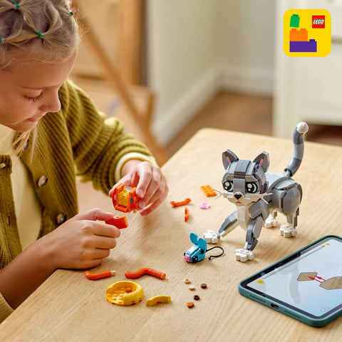 LEGO Creator 3 in 1 Playful Cat Building Toy 31163