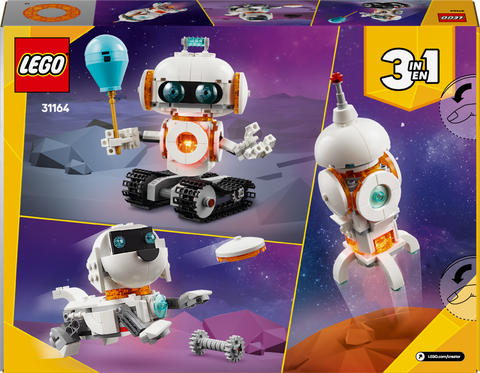 LEGO Creator 3 in 1 Space Robot Building Toy 31164