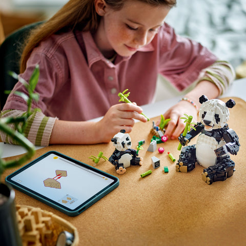 LEGO Creator 3 in 1 Wild Animals Panda Family Building Toy 31165