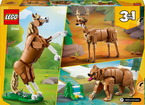 LEGO Creator 3 in 1 Beautiful Horse Building Toy 31166