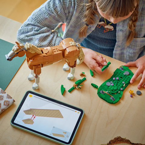 LEGO Creator 3 in 1 Beautiful Horse Building Toy 31166
