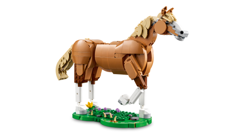 LEGO Creator 3 in 1 Beautiful Horse Building Toy 31166