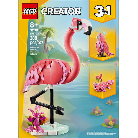 LEGO Creator 3 in 1 Wild Animals: Pink Flamingo 31170