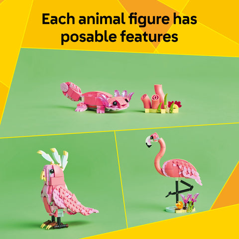 LEGO Creator 3 in 1 Wild Animals: Pink Flamingo 31170