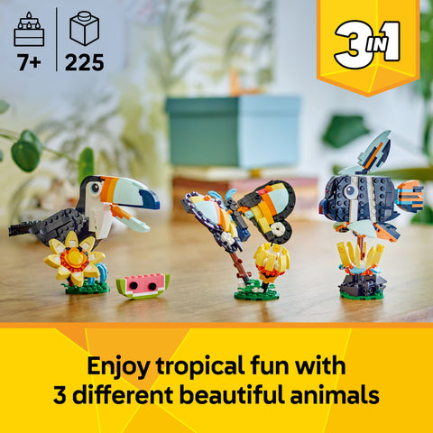 LEGO Creator 3 in 1 Wild Animals: Tropical Toucan 31173