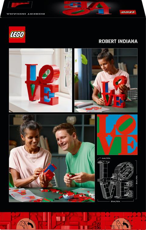 LEGO Art LOVE Collectible Building Set 31214