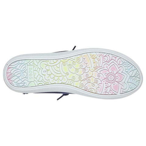 Bottom of BOBS B Cute Shoe, Rainbow Colored Outsole Bottom