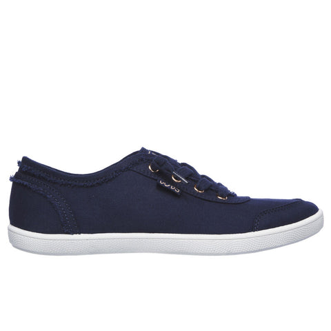 Side of Navy BOBS B Cute Shoe