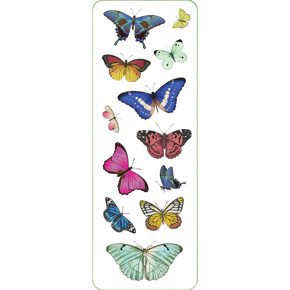  Butterfly Stickers,Leaf Stickers,Butterfly Wall Stickers Set,3D  Butterfly Wall Decor for Water Bottles Cup Skateboard Decals Bumper Stickers  for Cars (Colorful Butterfly) : Baby