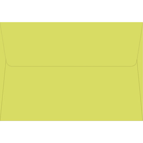 Coordinating Lime Green Envelope