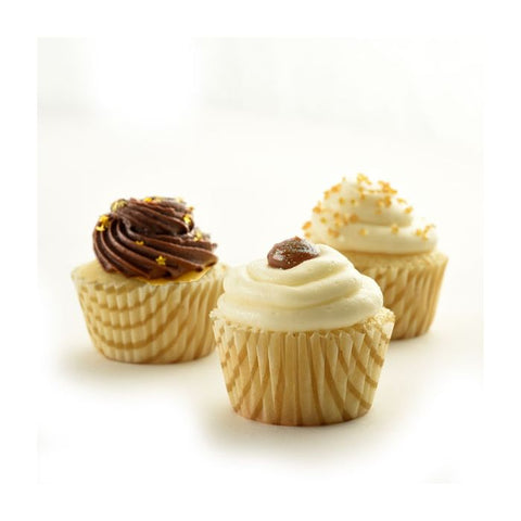 Gold Swirl Mini Muffin and Cupcake Papers 3441