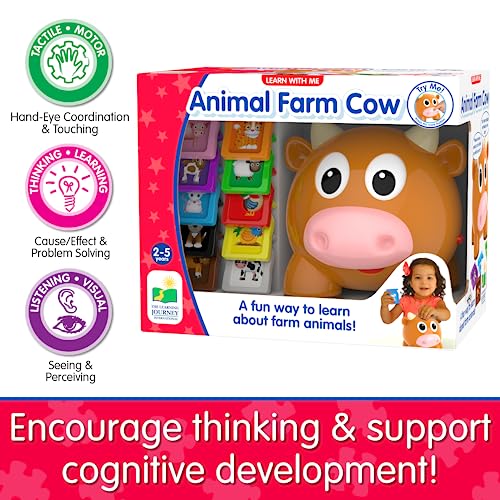 The Learning Journey Learn with Me Animal Farm Cow 345184 – Good's Store  Online