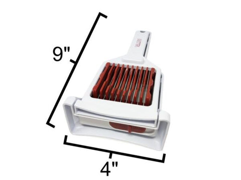 Valore Handy Slicer showing dimensions