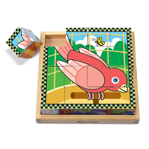 Melissa and Doug pet cube puzzle