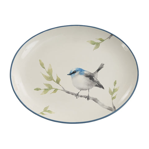 Williamsburg Aviary Oval Tray 3977-663