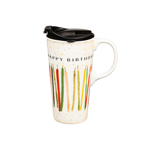 Happy Birthday Ceramic Travel Cup 3CTC01026