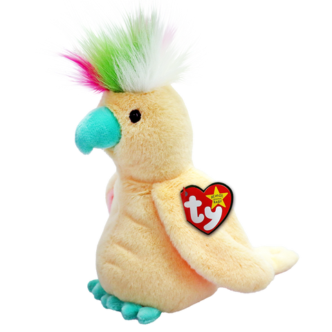 Pompom- cream Cockatoo Beanie Babies 41346