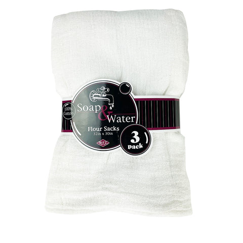 ritz white flour sack kitchen towel