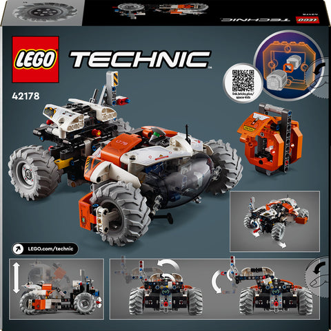 LEGO Technic Surface Space Loader LT78 showing package back