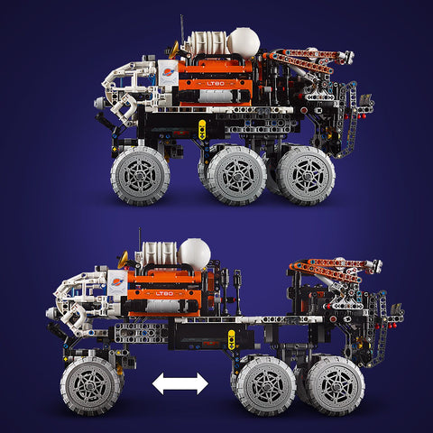 LEGO Mars Crew Exploration Rover showing retraction & expansion
