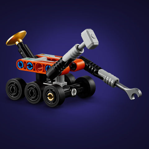 LEGO Mars Crew Exploration Rover showing tools detail