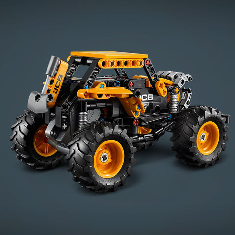 LEGO Technic Monster Jam DIGatron Pull-Back Truck Toy 42199 seen from rear