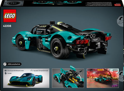 LEGO Technic Aston Martin Valkyrie Car 42208 package back