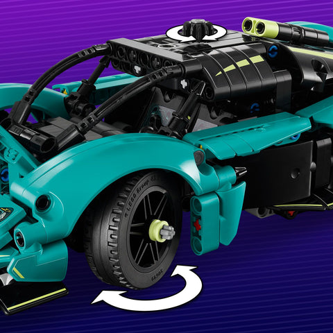 LEGO Technic Aston Martin Valkyrie Car 42208 steering details