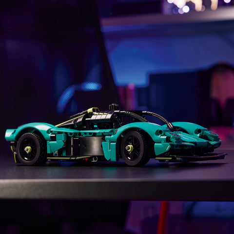 LEGO Technic Aston Martin Valkyrie Car 42208 on display on shelf