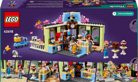 LEGO Friends Heartlake City Caf� Shop Toy with Minidolls 42618