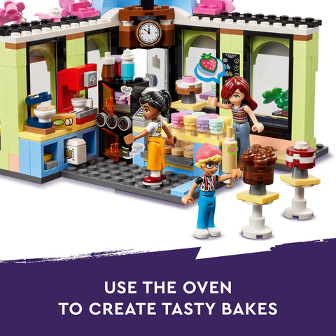 LEGO Friends Heartlake City Caf� Shop Toy with Minidolls 42618