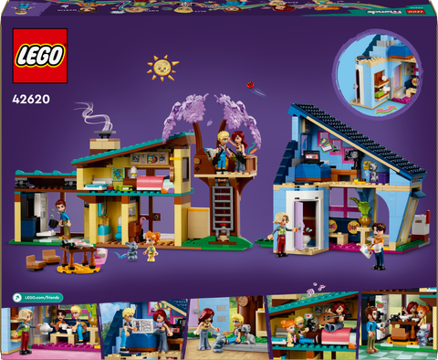 LEGO Friends Olly and Paisley's Family Houses 42620