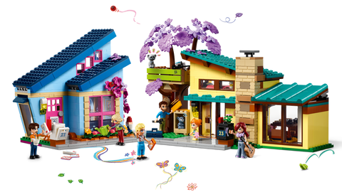 LEGO Friends Olly and Paisley's Family Houses 42620