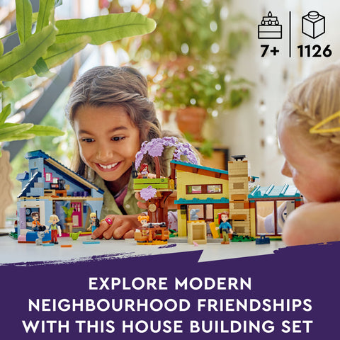 LEGO Friends Olly and Paisley's Family Houses 42620