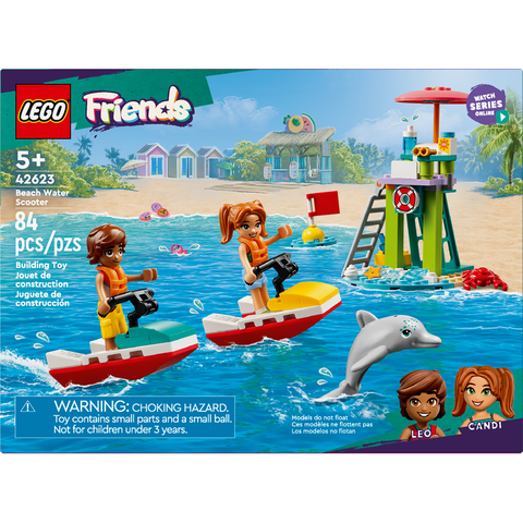 LEGO Friends Beach Water Scooter Lifeguard Toy 42623 A