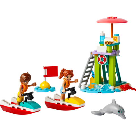 LEGO Friends Beach Water Scooter Lifeguard Toy 42623 E