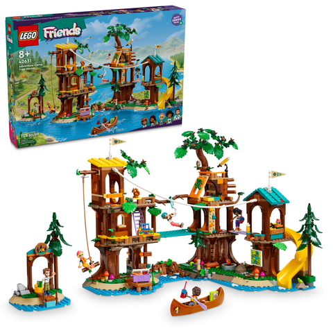 LEGO Friends Adventure Camp Tree House Playset 42631 D