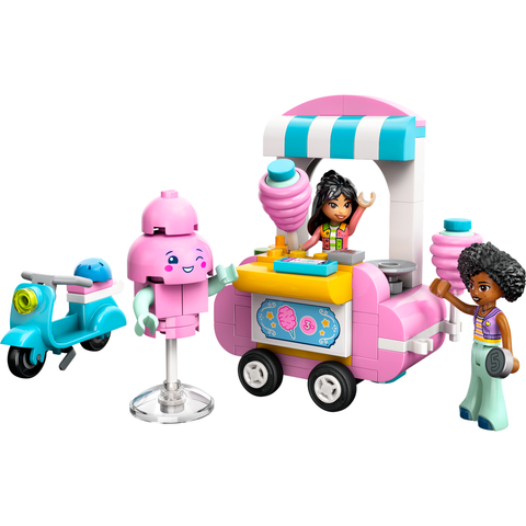 LEGO Friends Cotton Candy Stand and Scooter Toy Pretend-Play Set 42643