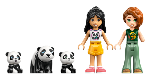 LEGO Friends Panda Sanctuary Animal Care Toy 42648