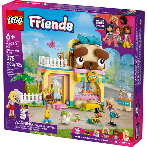 LEGO Friends Pet Accessories Shop Toy Building Playset 42650