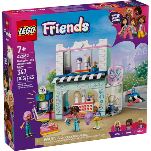 LEGO Friends Hair Salon and Accessories Store Creative Pretend-Play Toy 42662
