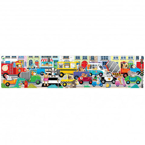 51-Piece Long & Tall Puzzle Traffic Jam 434819