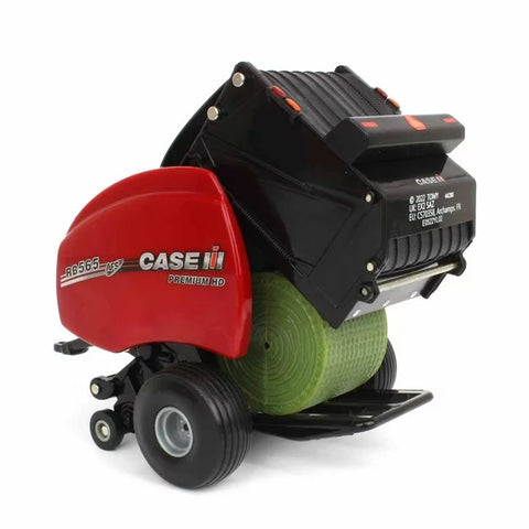 Baler Opening to Reveal Bale