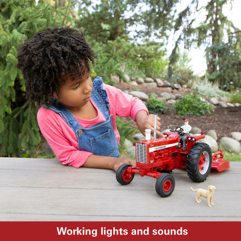 Big Farm Farmall 1:16 Scale 1256 Tractor with Mower 44380