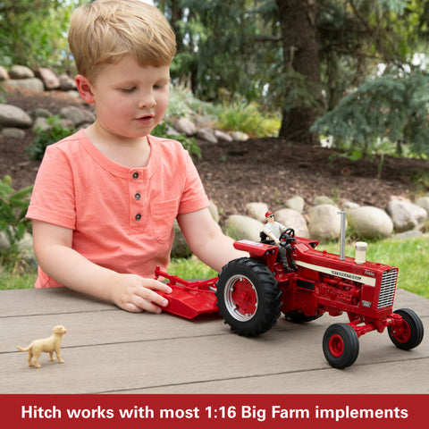Big Farm Farmall 1:16 Scale 1256 Tractor with Mower 44380