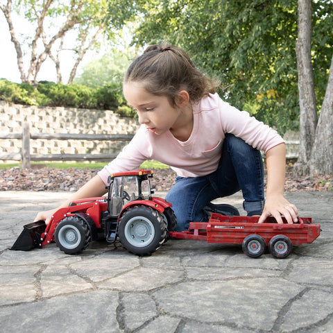 Big Farm Case IH 1:16 Scale Puma 195 Tractor with Spreader 44390