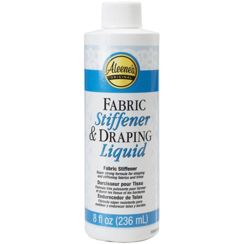 Fabric Stiffener and Draping Liquid