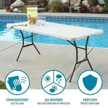 Stain Resistant Easy to Clean; All Weather Rust-Resistant and UV-Protected; Foot Caps Protect Your Floor