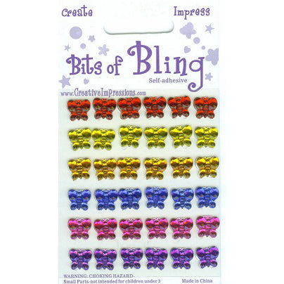 Butterfly Bits of Bling Gem Stickers